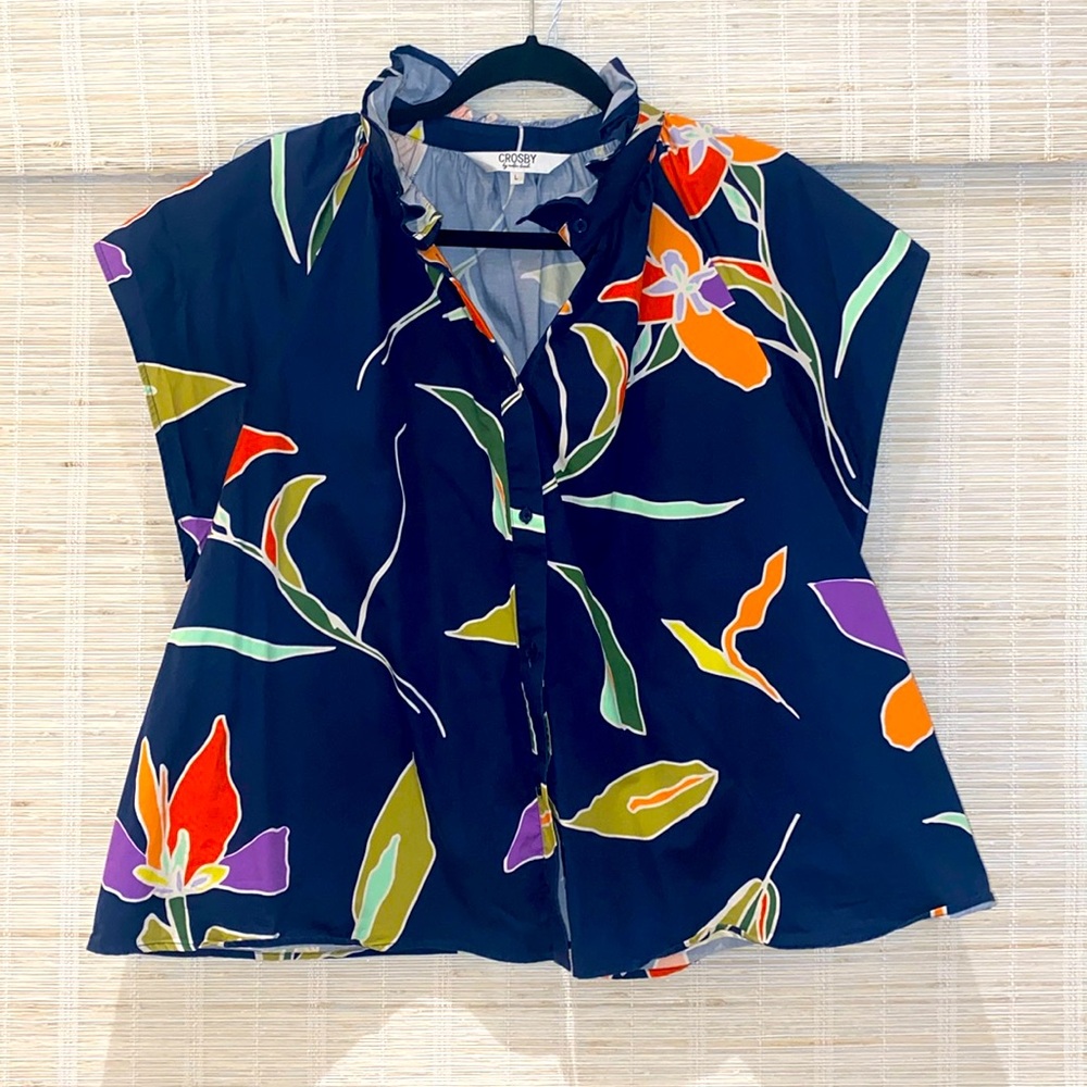 Crosby by Millie Burch blouse. Size L